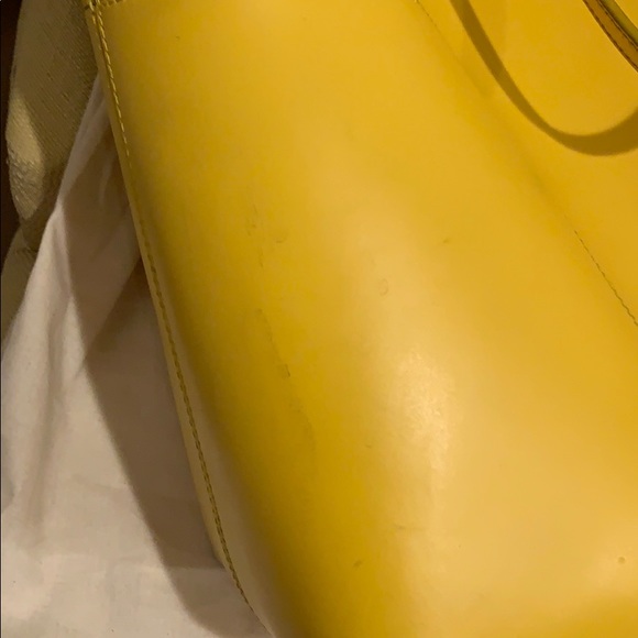 🌟Yellow Tory Burch Block T Tote bag🌟 - Picture 7 of 8